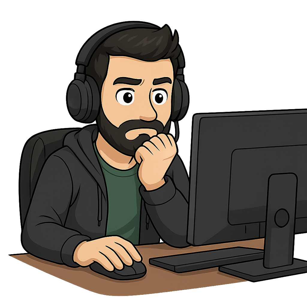 PsyQR Working at Desk